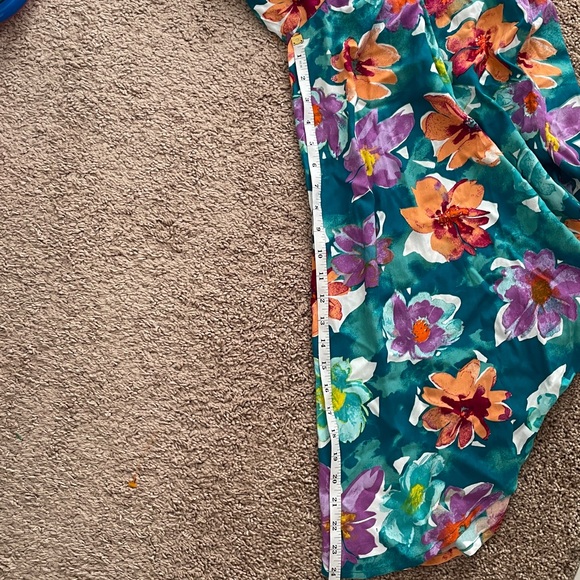 Cato J/M Dress Paris‎ Spring Tropic Teal Romper - Picture 6 of 6